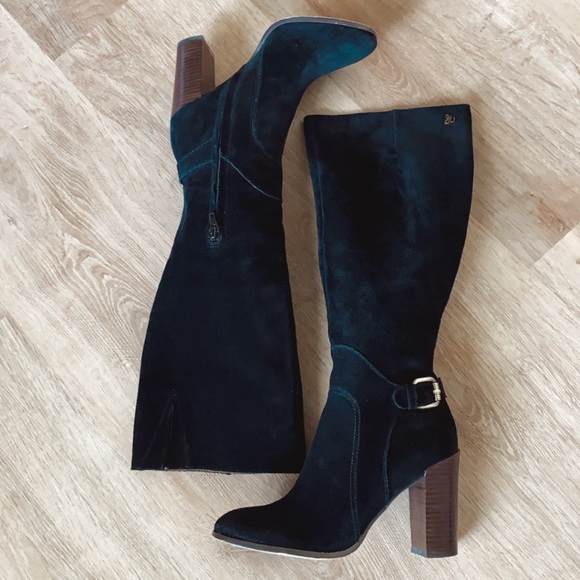Sam Edelman Lucy Suede Boots - Picture 6 of 7